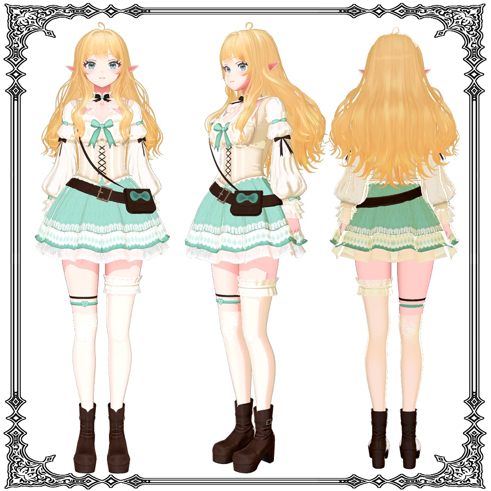 【無料】【Arduinna専用】ヘアーテクスチャ2種 - By duchess.rh