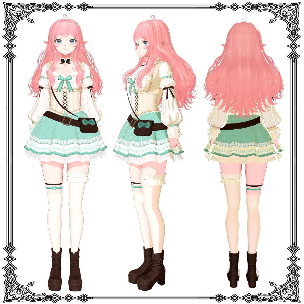 【無料】【Arduinna専用】ヘアーテクスチャ2種 - By duchess.rh