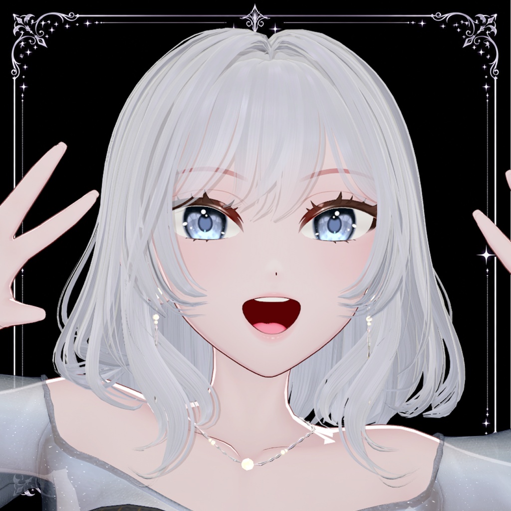 【VRChat対応】Renata|静かな気品を纏うオリジナル3Dアバター v1.0