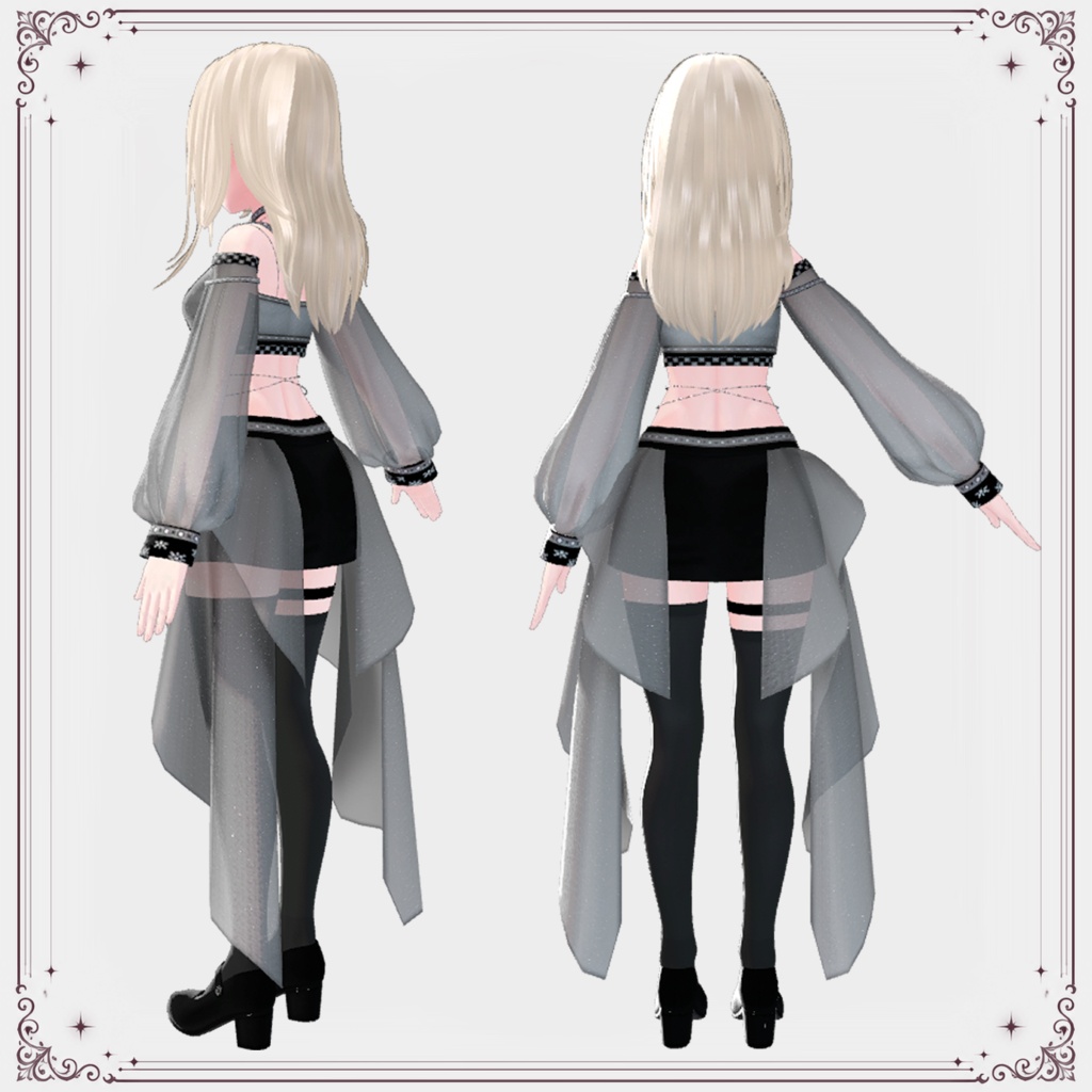 【しなの対応】シフォン・ゴシックセット|duchess.rh