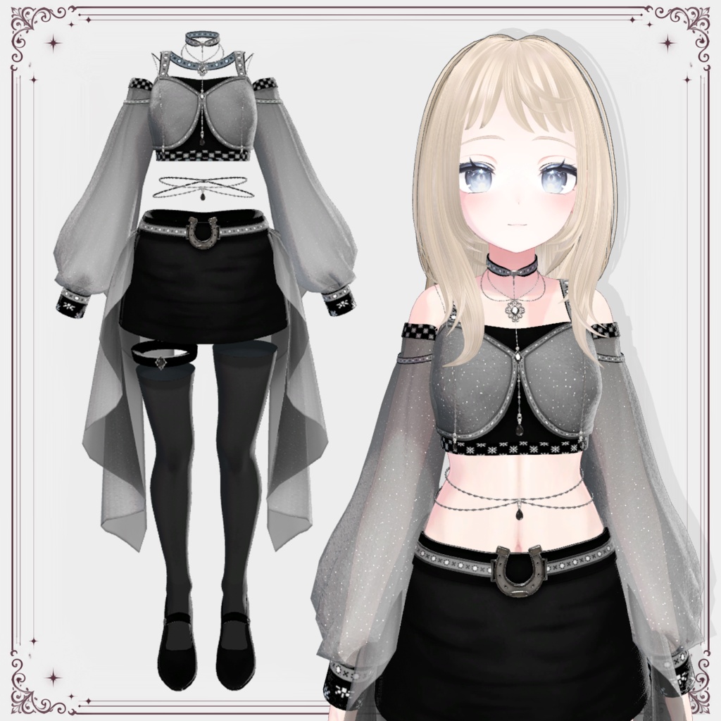 【しなの対応】シフォン・ゴシックセット｜duchess.rh