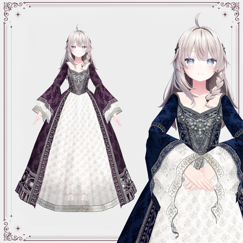 【しなの対応】ロイヤルドレスセット|duchess.rh
