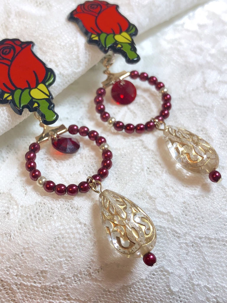 愛と情熱のバイレ🌹イヤリング