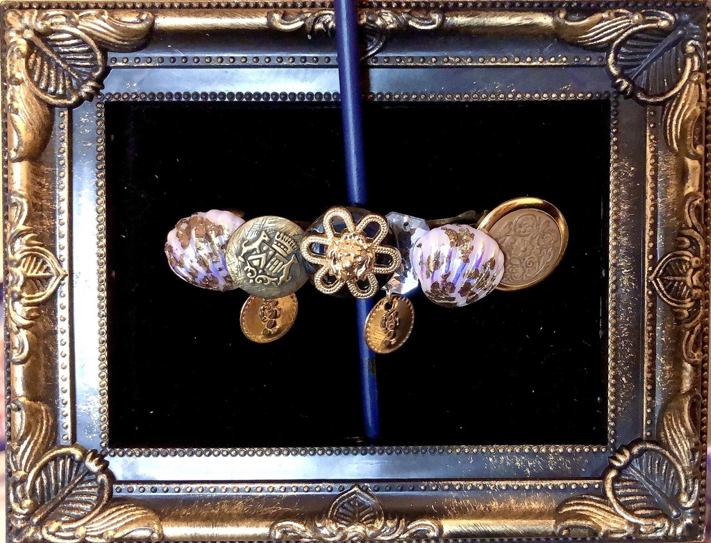 スケアリードレス🏴‍☠️サバナクロー　バレッタ 