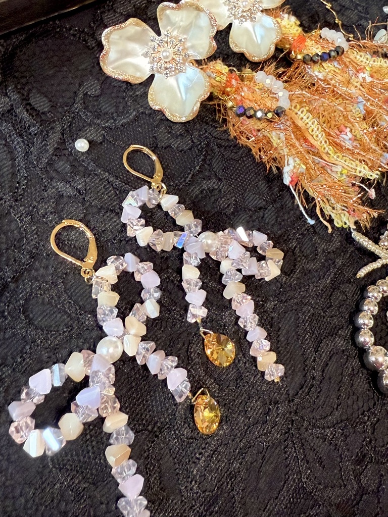 桜遥🌸リボンピアス🎀