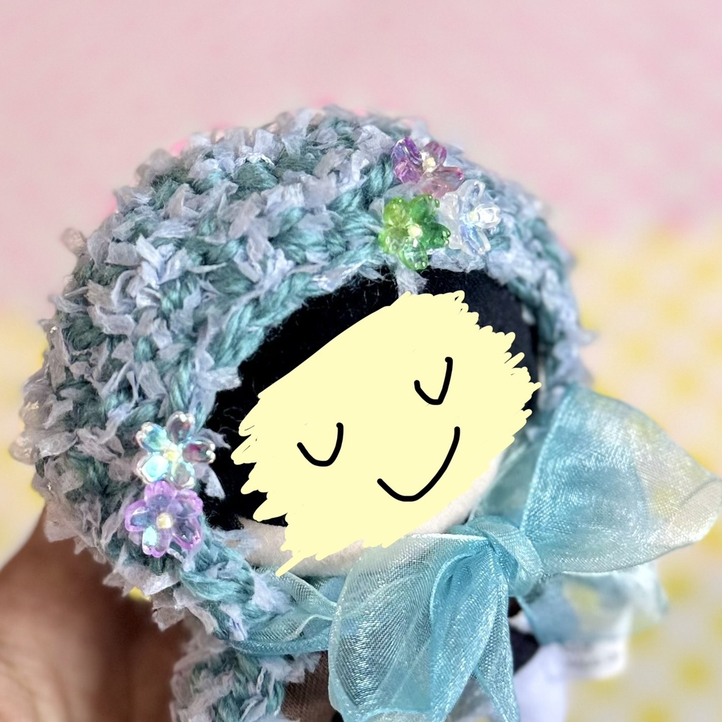 紫陽花頭巾