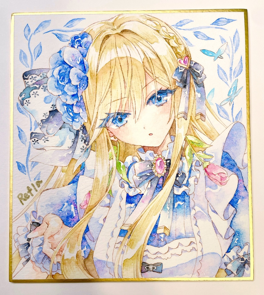 ♡アリス色紙 2種♡