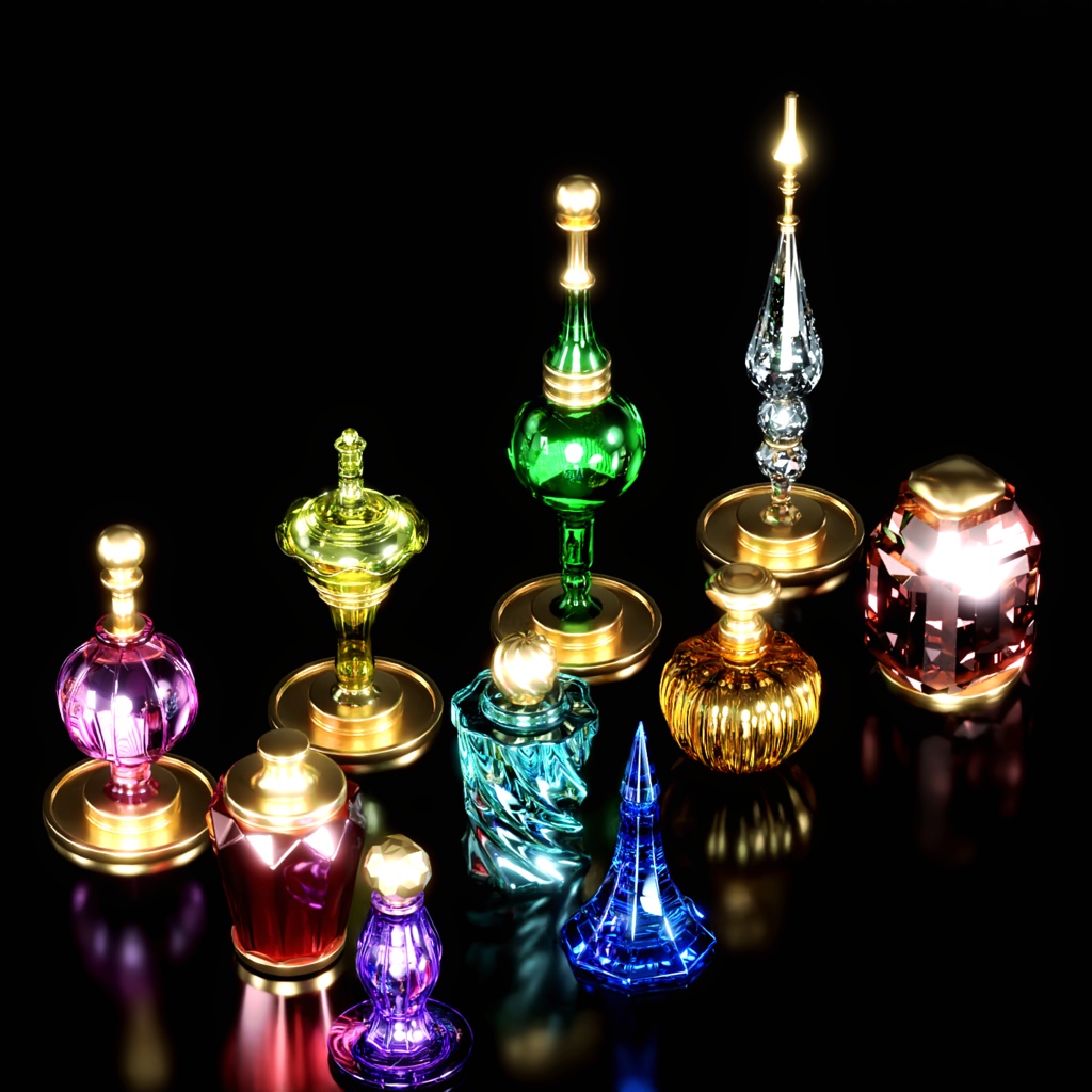 ノートリアスリードの魔法道具【VRChat想定オリジナル3Dモデル】