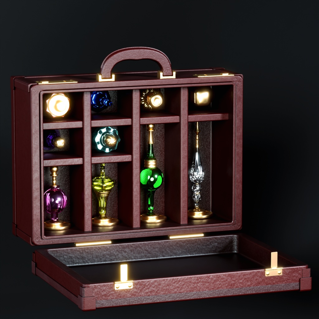 ノートリアスリードの魔法道具【VRChat想定オリジナル3Dモデル】