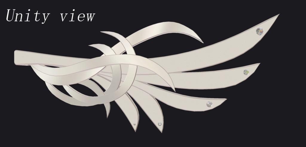 ザ・ウィング【VRC想定オリジナル3Dアクセサリー】