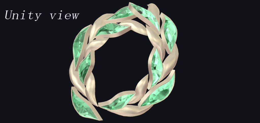 ペルシネット【VRC想定オリジナル3Dアクセサリー】