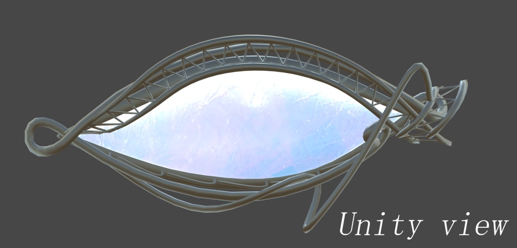 龍の瞳【VRChat想定オリジナル3Dアクセサリー】