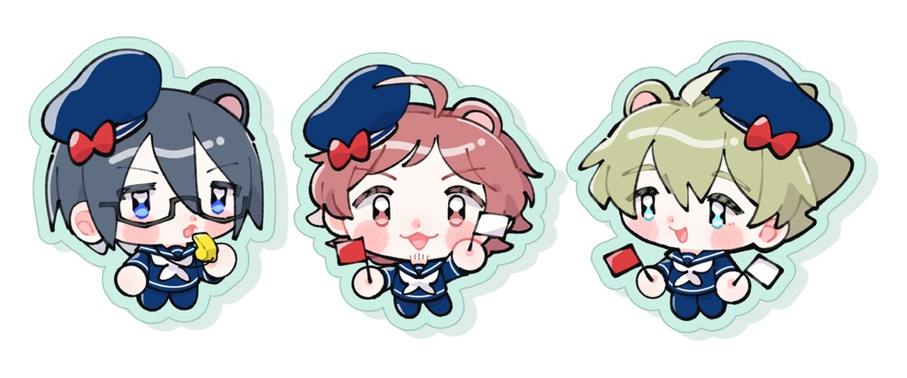 ドラスタ　アクリルキーホルダー
