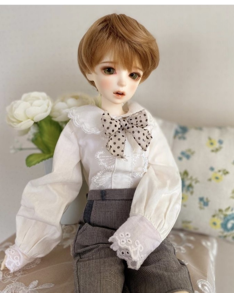 WR16 BJD 1/3 ドール 衣装 パーカー 2点セット ハンドメイド - 趣味