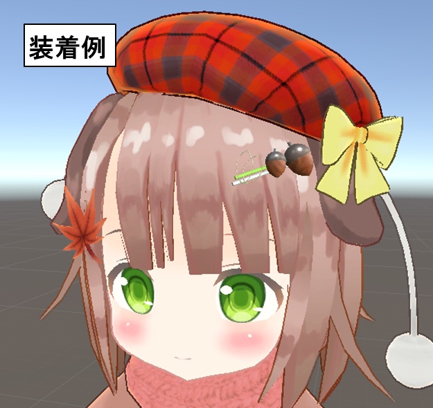 このはちゃん1周年記念ヘアピン