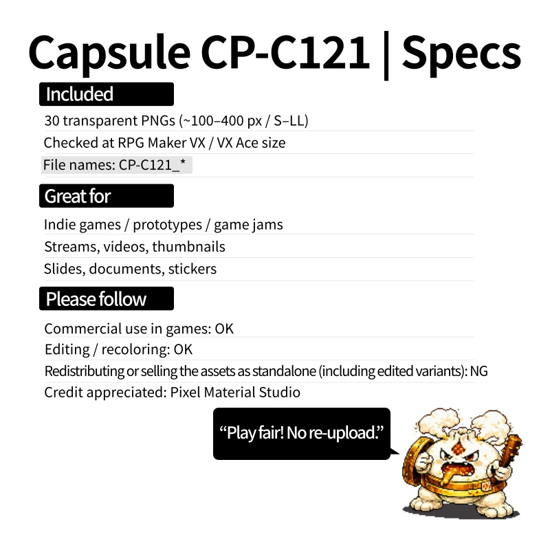 CP23-C121|昆虫・自然30体(透過PNG/商用OK) / Insects & Nature x30 (PNG)