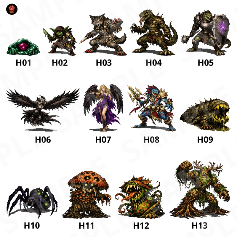 CP28-H01|RE:Fantasy 30点(透過PNG/商用OK) / RE Fantasy x30 (PNG)