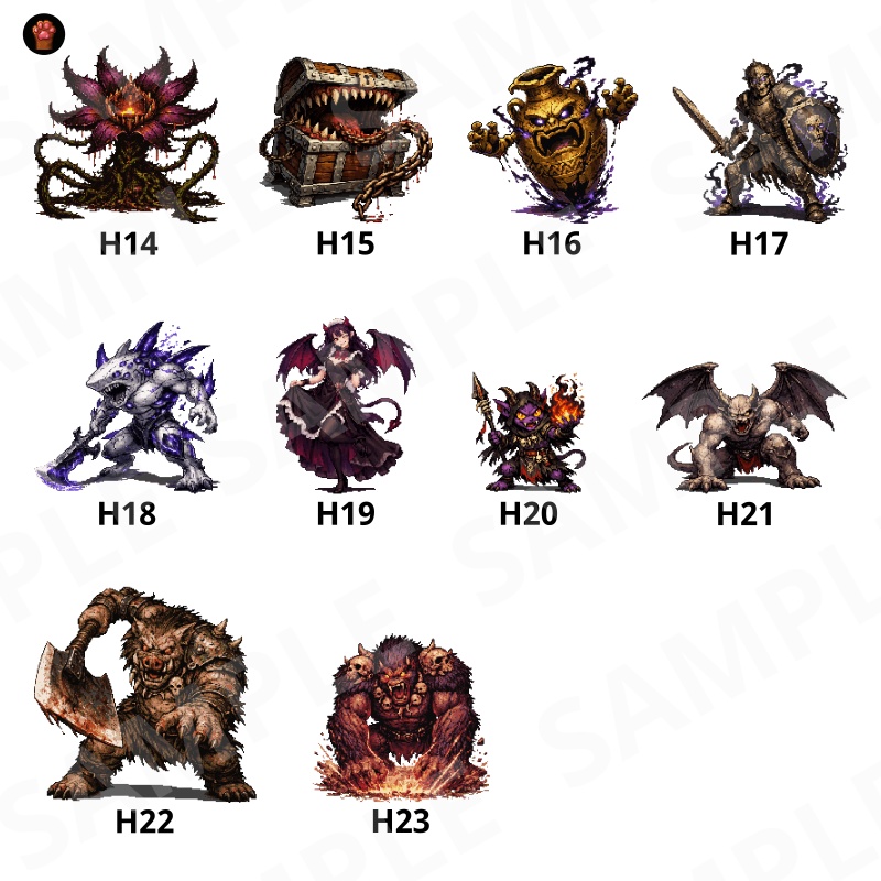 CP28-H01|RE:Fantasy 30点(透過PNG/商用OK) / RE Fantasy x30 (PNG)