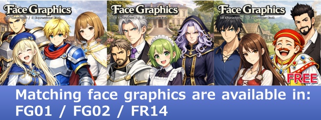 CP30-E151|人物・罠30点(透過PNG/商用OK) / Characters & Traps x30 (PNG)