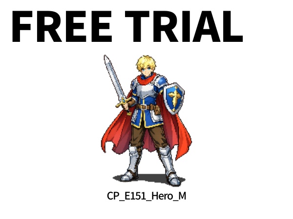 CP30-E151|人物・罠30点(透過PNG/商用OK) / Characters & Traps x30 (PNG)