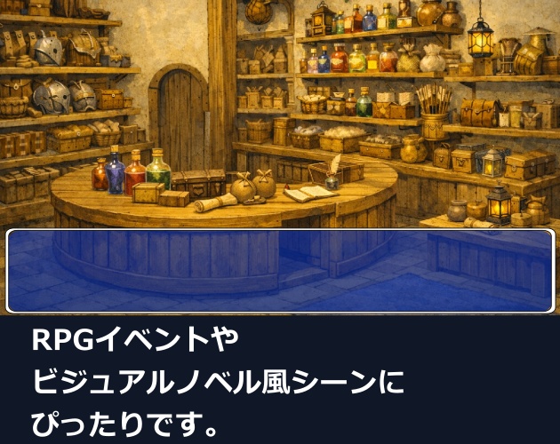 CS01|カットシーン背景 8点(PNG/商用OK) / Cutscene Backgrounds x8 (PNG)