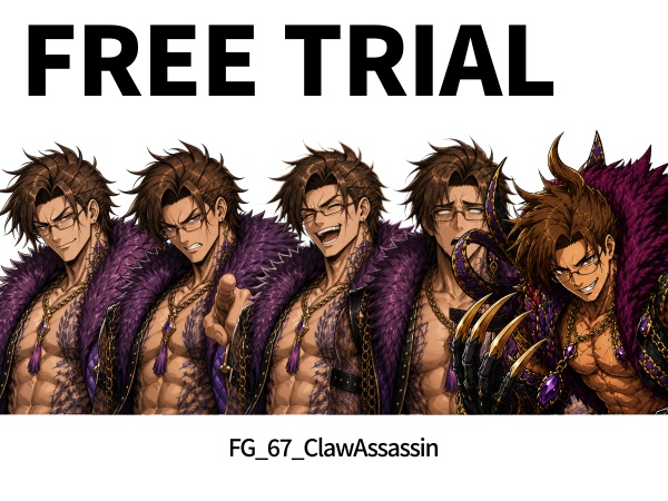 FG07|Face Graphics 50点(透過PNG/商用OK) / Face Graphics x50 (PNG)