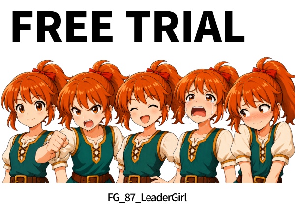 FG09|Face Graphics 50点(透過PNG/商用OK) / Face Graphics x50 (PNG)