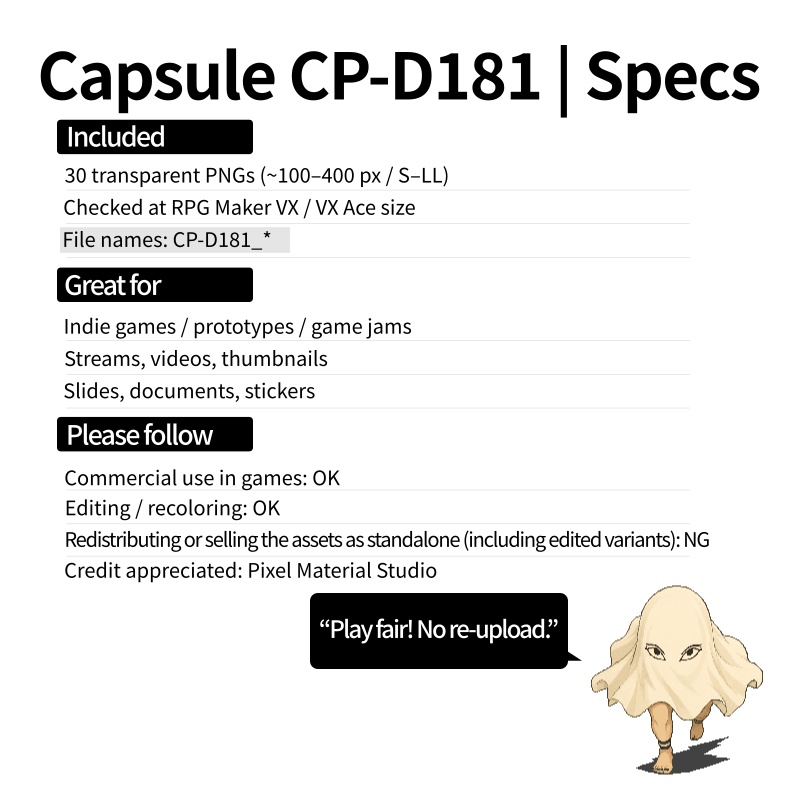 CP39-D181|神話モンスター30体(透過PNG/商用OK) / Mythology Monsters x30 (PNG)