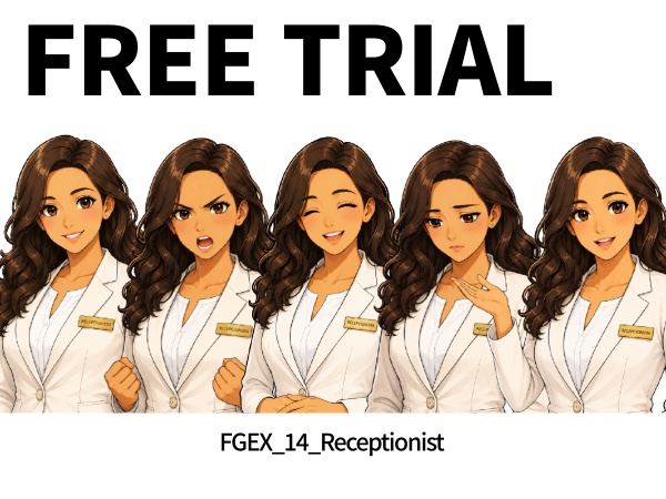 FGEX02|Face Graphics EX 50点(透過PNG/商用OK) / Face Graphics EX x50 (PNG)