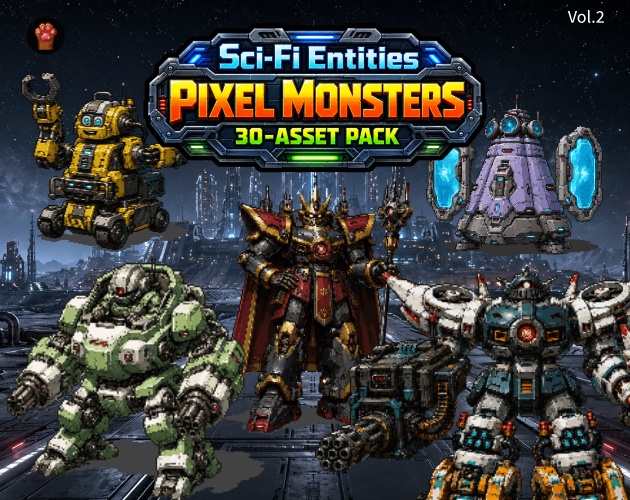 CP42-G31|SF 30点(透過PNG/商用OK) / Sci-Fi Entities x30 (PNG)