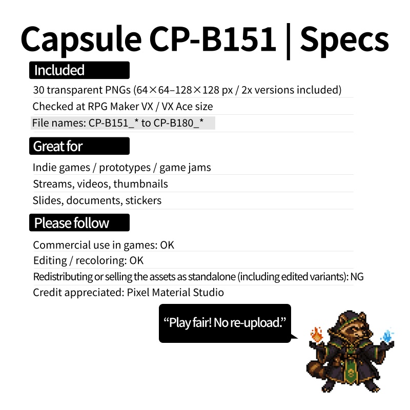 CP46-B151|動物:ペット&野生30体(透過PNG/商用OK) / Animals Pack x30 (PNG)