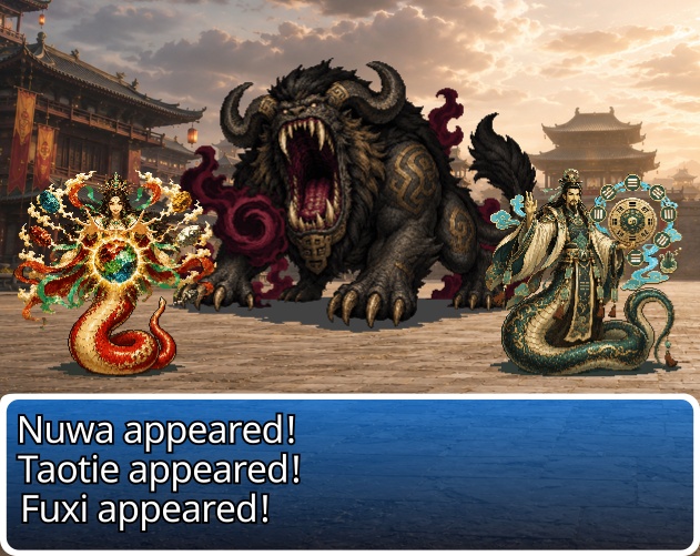 CP48-D211|神話モンスター30体(透過PNG/商用OK) / Mythology Monsters x30 (PNG)
