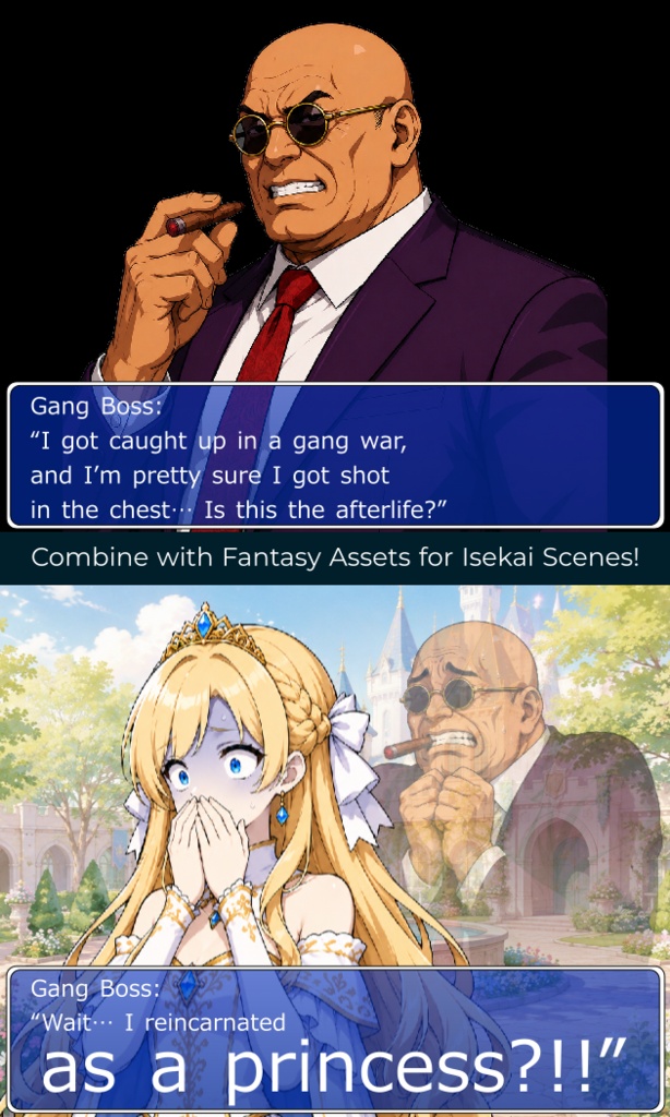 FG12|Face Graphics 50点(透過PNG/商用OK) / Face Graphics x50 (PNG)