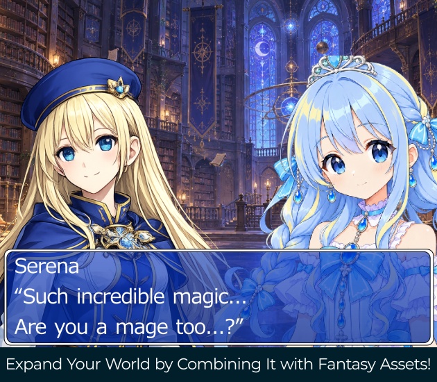 FG17|魔法少女顔グラ50点|魔法少女・変身前少女・妖精10人×5表情+ボーナス3点