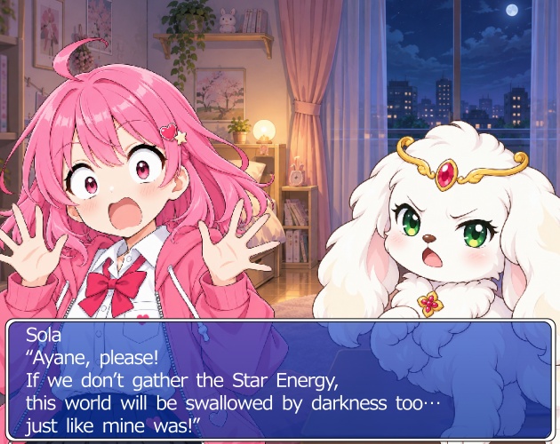 FG17|魔法少女顔グラ50点|魔法少女・変身前少女・妖精10人×5表情+ボーナス3点