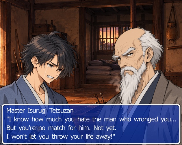 FG26|戦国・和風キャラクター 顔グラ50点|武将・忍者・くノ一・浪人・若侍など10人×5表情