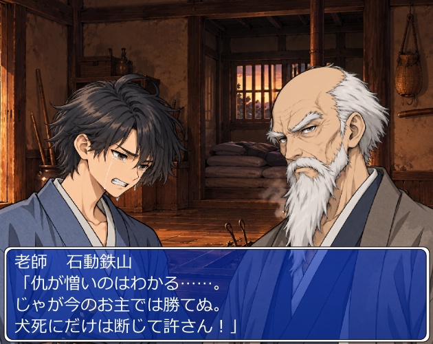 FG26|戦国・和風キャラクター 顔グラ50点|武将・忍者・くノ一・浪人・若侍など10人×5表情