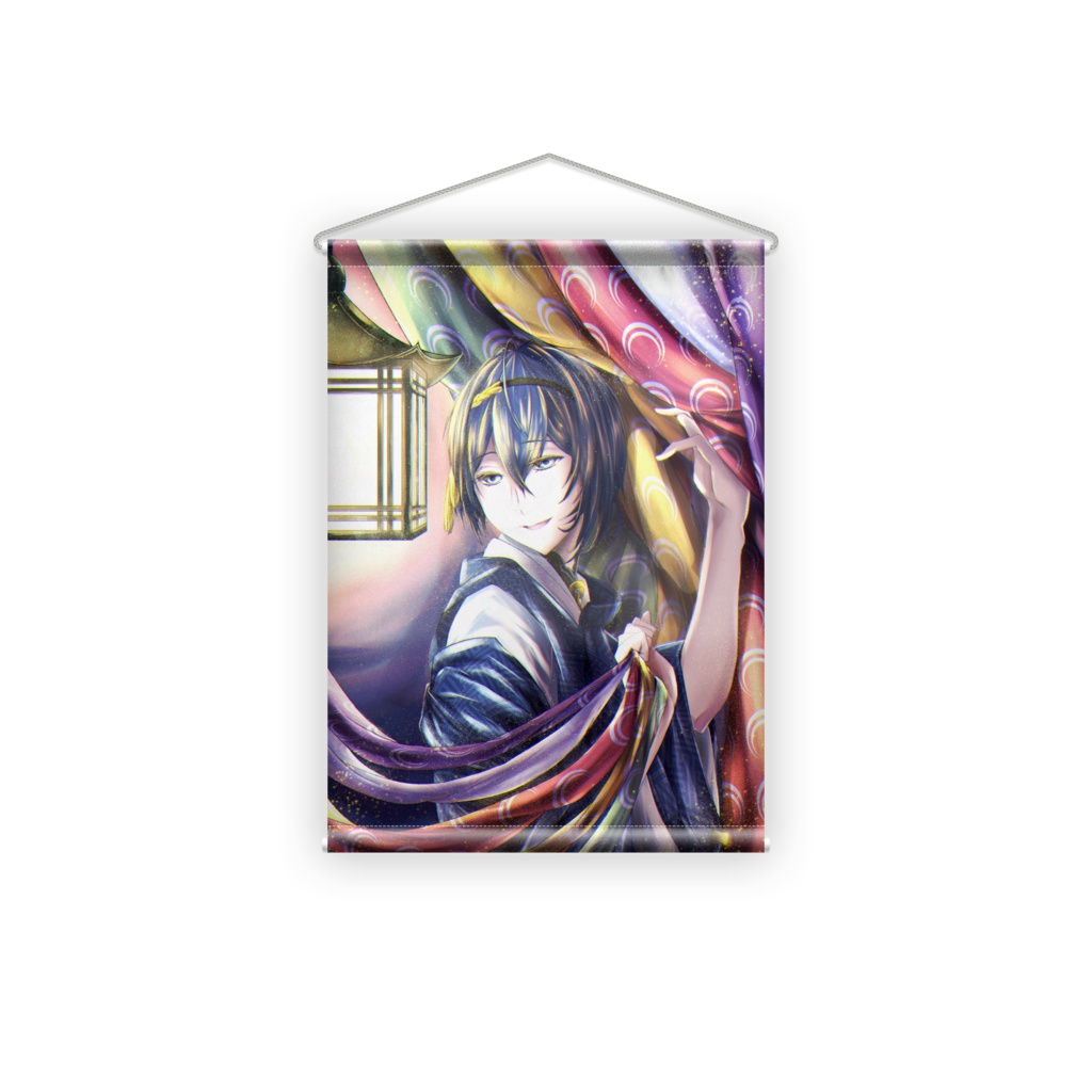 三日月タペストリー