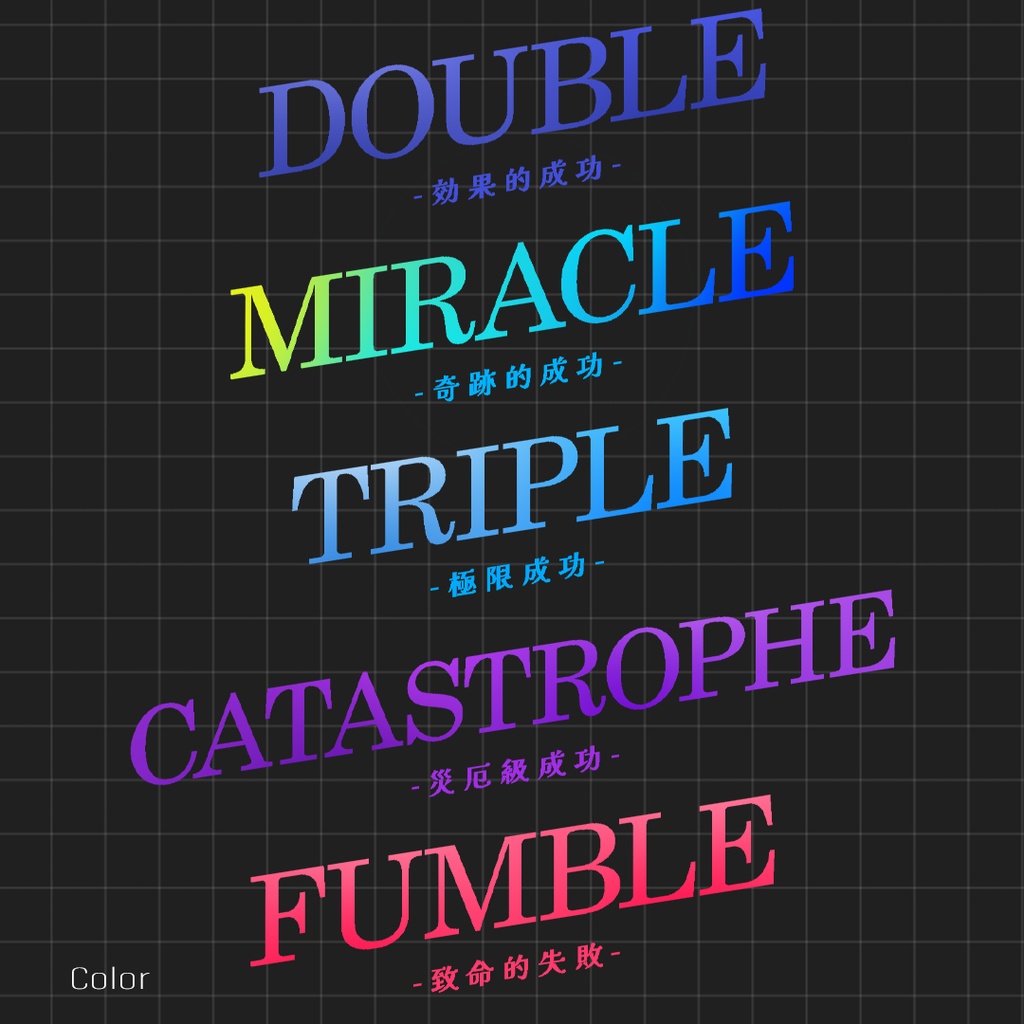 【無料アリ】エモクロア判定カットインAPNG【ループ】