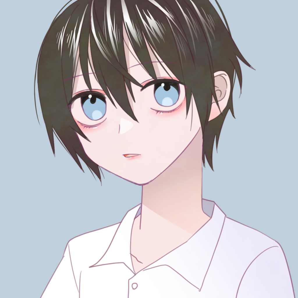 黒髪の子アイコン