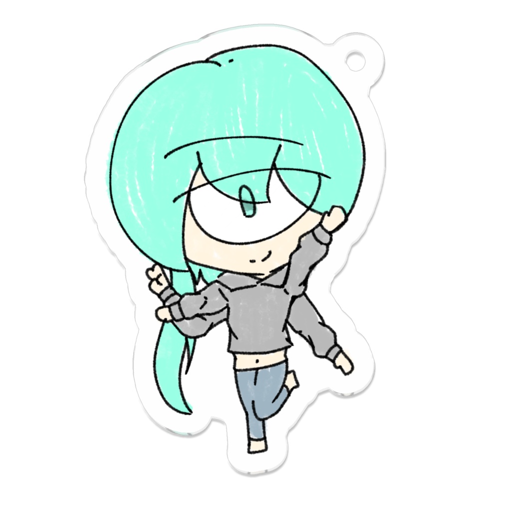 デフォルメヒスイアクキー