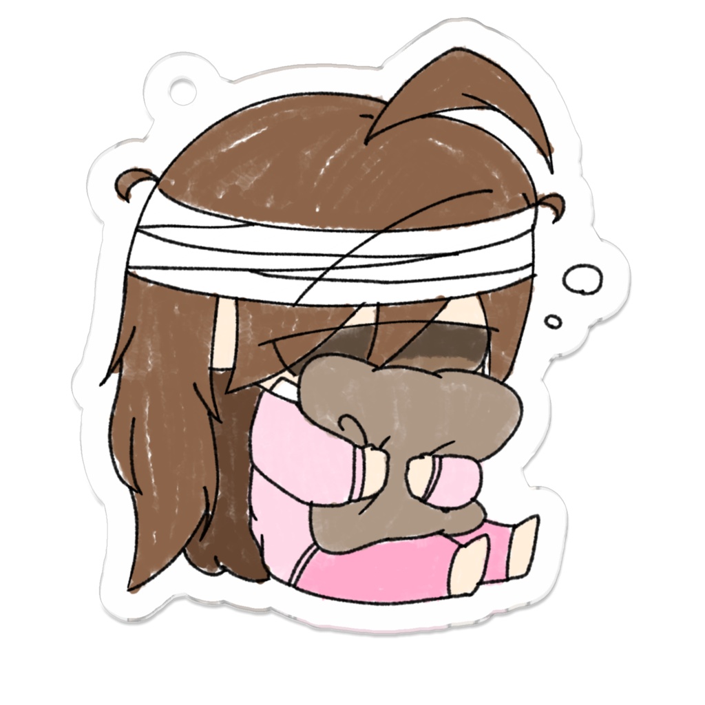 デフォルメヘーゼルアクキー