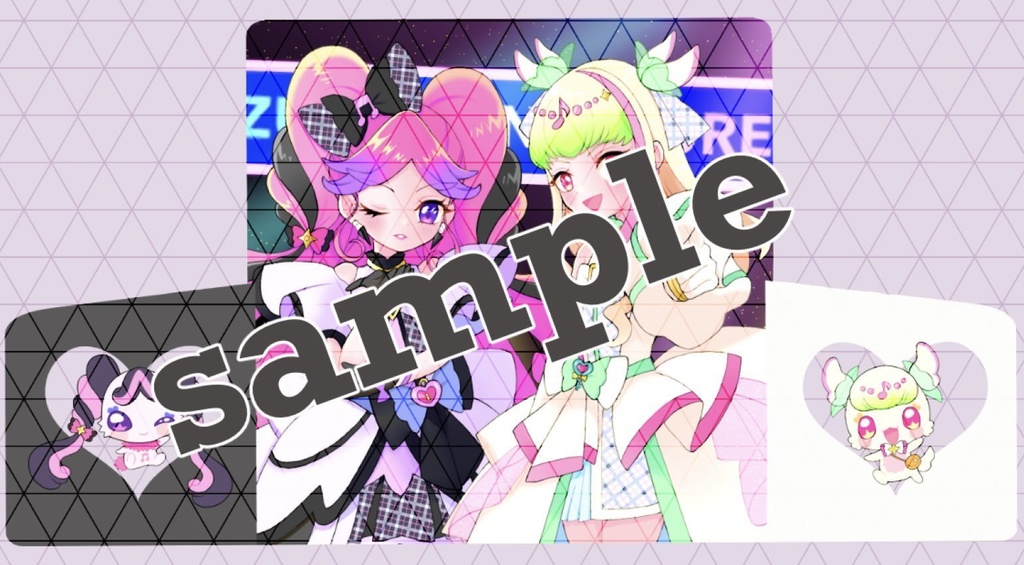 チケットホルダー(シール付き)