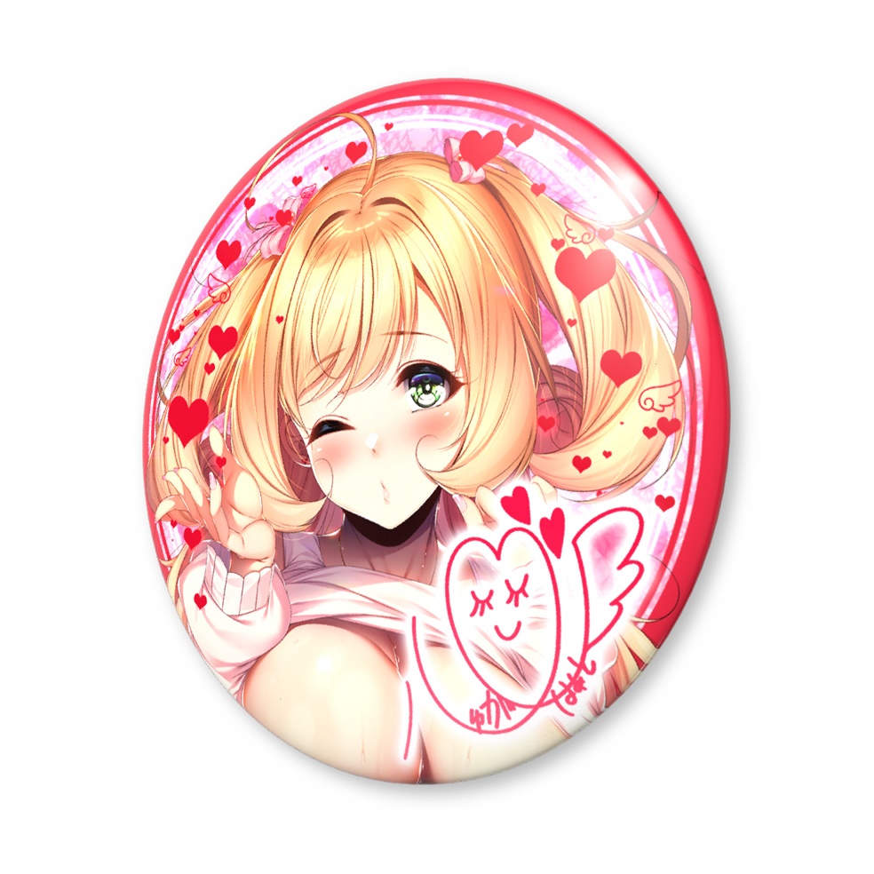 【C106新作】缶バッジ 佐藤心01【サイズ選択可】