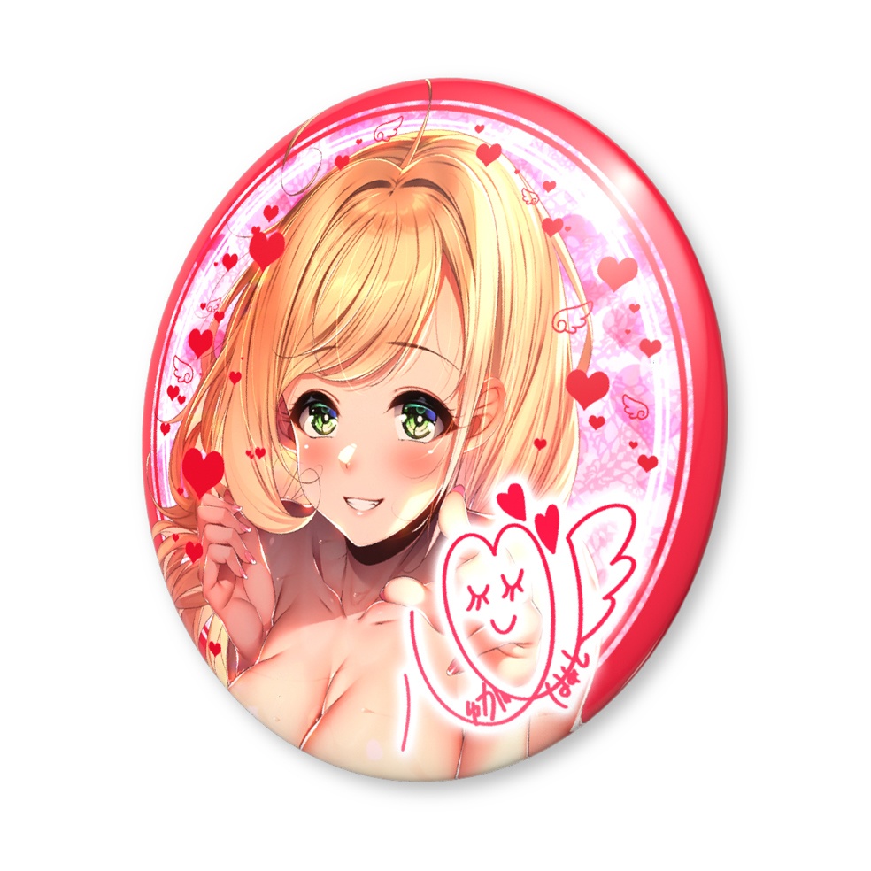 【C106新作】缶バッジ 佐藤心02【サイズ選択可】