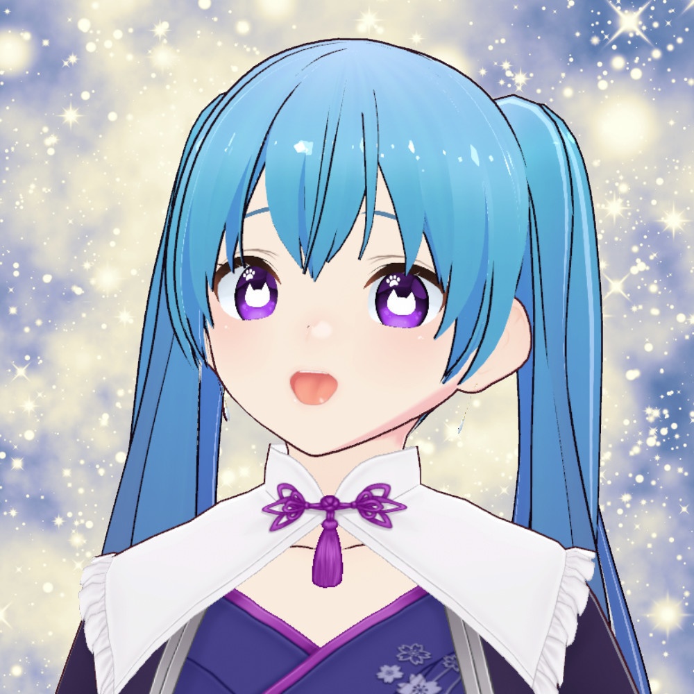 【VRoidカスタムアイテム】ハートと肉球の瞳ハイライトセット【正式版】