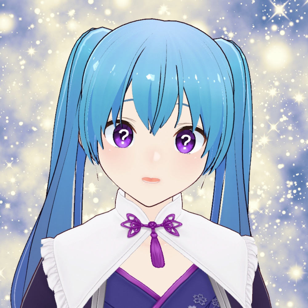 【VRoidカスタムアイテム】星と驚きの瞳ハイライトセット【正式版】