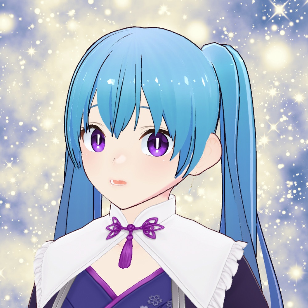 【VRoidカスタムアイテム】星と驚きの瞳ハイライトセット【正式版】