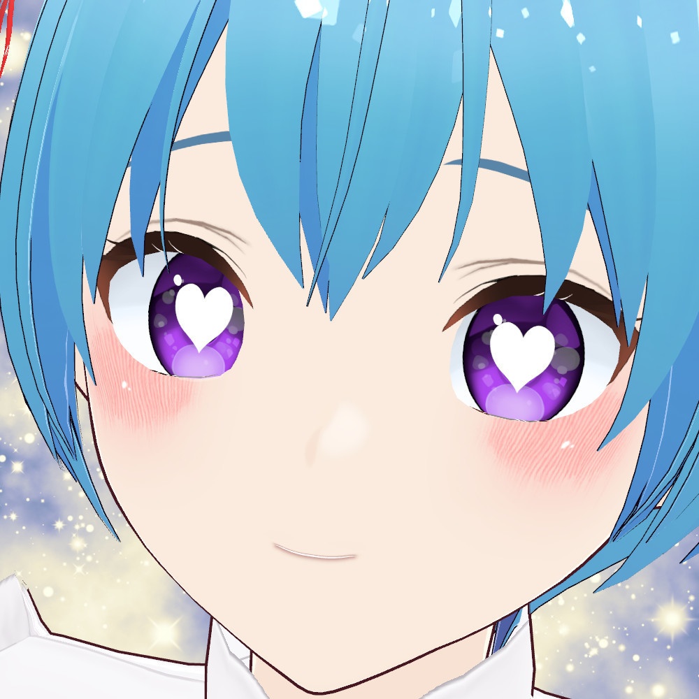 【VRoidカスタムアイテム】汗と涙と赤面セット【正式版】