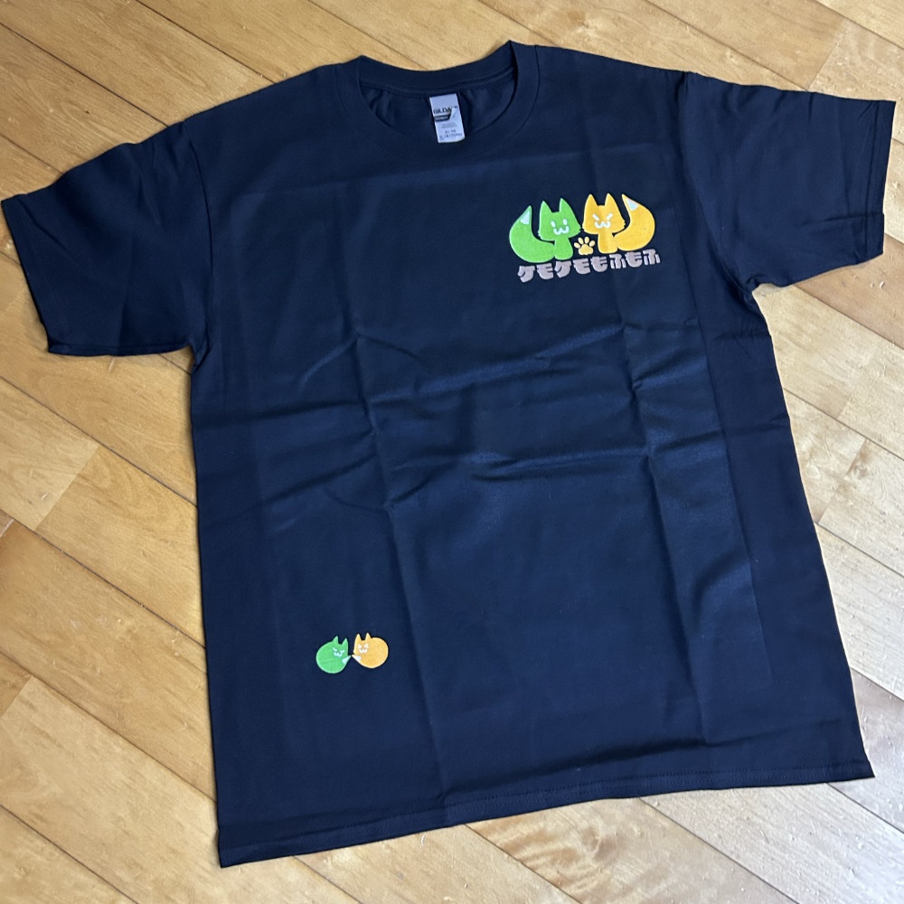 ケモケモもふもふTシャツ(人間用)